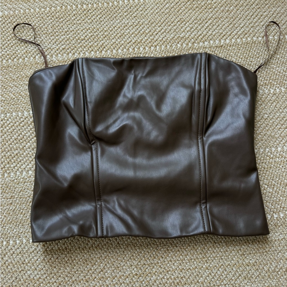 WeWoreWhat strapless top size 8